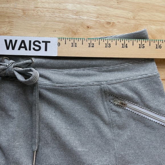 Kyodan Women's Athletic Skort Striped Drawstring Pockets Activewear M - Picture 4 of 4